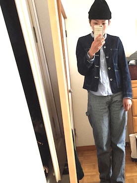 「アイテム（カーゴパンツ）」を使った、＊tk＊さん（レディース・163cm）の秋コーディネート