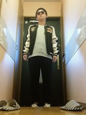 「arch（アーチ）のアイテム」を使った、つちはるさん（メンズ・160cm）の秋コーディネート