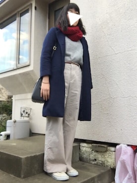 しのさん（レディース・172cm）の冬コーディネート