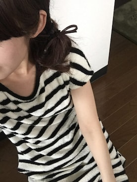 「Jocomomola（ホコモモラ）のアイテム（ワンピース/ドレス）」を使った、masakoさん（レディース・153cm）の夏コーディネート