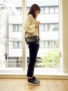 「fes（フェス）のアイテム」を使った、fujikoさん（レディース・165cm）の秋コーディネート