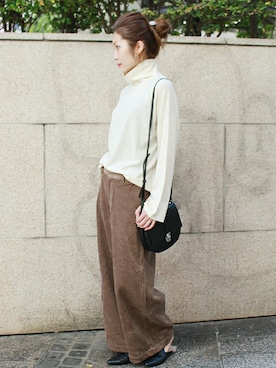 「relume」｜sugiさん（レディース・170cm）の秋コーディネート