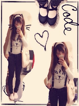 「８０’S」｜♡me♡さん（レディース・158cm）の春コーディネート