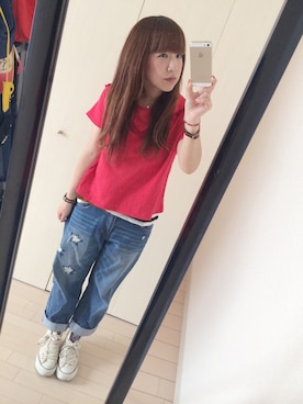 ちびえみこさん（レディース・150cm）の夏コーディネート