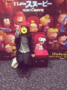 「aiko」｜「アイテム（ニットキャップ/ビーニー）」を使った、ちびえみこさん（レディース・150cm）の冬コーディネート