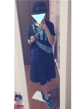 「LB-03（エルビー・ゼロスリー）のアイテム（帽子）」を使った、Hidemi さん（レディース・152cm）の夏コーディネート