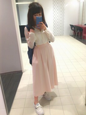 Hidemi さん（レディース・153cm）の春コーディネート