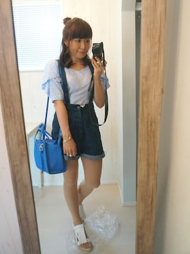 Hidemi さん（レディース・153cm）の夏コーディネート