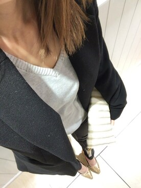 AYUMIさん（レディース・153cm）の冬コーディネート