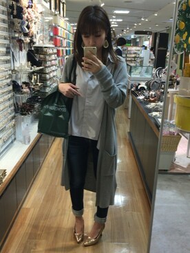 AYUMIさん（レディース・153cm）の春コーディネート