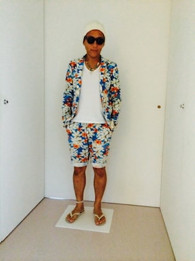 「ALDO（アルド）のアイテム（アクセサリー）」を使った、ハッピーマンさん（メンズ・168cm）の秋コーディネート