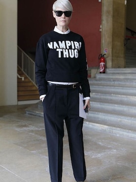 「スエット」｜ハッピーマンさん（レディース・171cm）の春コーディネート