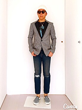 ハッピーマンさん（メンズ・168cm）の春コーディネート