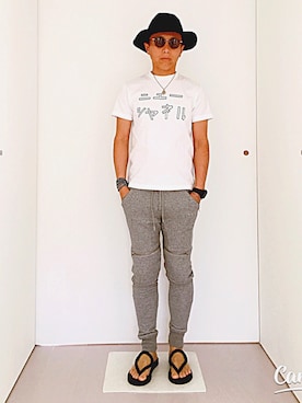 「SILVER AS ART（シルバーアズアート）のアイテム」を使った、ハッピーマンさん（メンズ・168cm）の春コーディネート