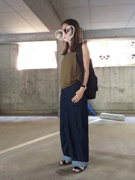 sabaさん（レディース・155cm）の夏コーディネート