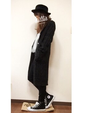 sabaさん（レディース・155cm）の冬コーディネート