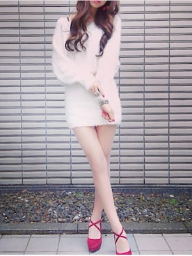「D&G（ディーアンドジー）のアイテム（腕時計）」を使った、⊿mey さん（レディース・168cm）の秋コーディネート