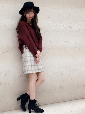 AYA0119さん（レディース・162cm）の秋コーディネート