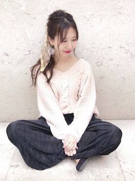 AYA0119さん(レディース・161cm)の冬コーディネート