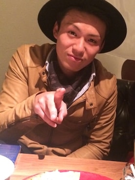 「Buffalo Bobs（バッファローボブズ）のアイテム（ジャケット/アウター）」を使った、安田竜二さん（メンズ・168cm・20代）の冬コーディネート