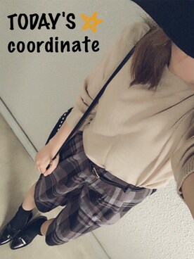 あきぽんさん(レディース・165cm)の秋コーディネート