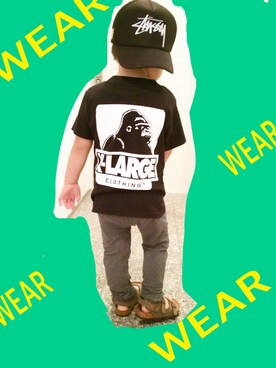 yuさん（キッズ・80cm）の夏コーディネート