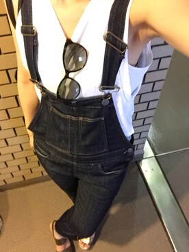 「LIFE's（ライフズ）のアイテム（トップス）」を使った、AIKOさん（レディース・160cm）の夏コーディネート