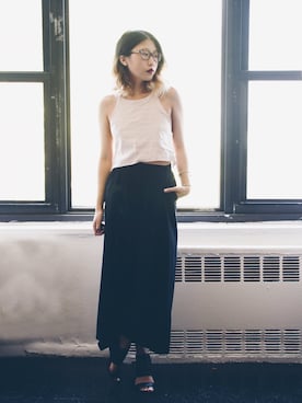 「BCBGeneration（ビーシービージェネレーション）のアイテム」を使った、Kathleenさん（レディース・163cm）の冬コーディネート