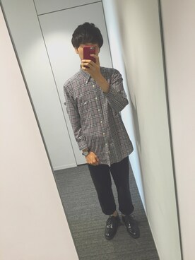 「JACOB JENSEN（ヤコブイェンセン）のアイテム」を使った、はさん（メンズ・173cm）の春コーディネート