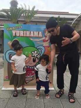 「アイテム（Tシャツ/カットソー）」を使った、Yudai Inoさん（キッズ・130cm）の夏コーディネート
