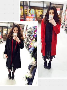 ふじっこ。さん(レディース・160cm)の冬コーディネート