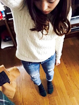 ふじっこ。さん（レディース・160cm）の冬コーディネート