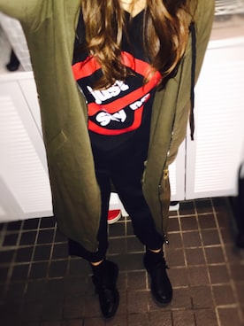 ふじっこ。さん(レディース・160cm)の秋コーディネート