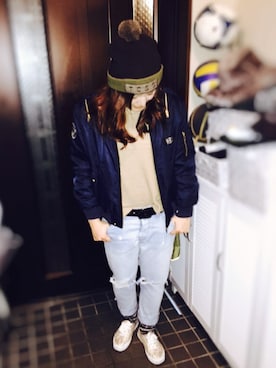 ふじっこ。さん（レディース・160cm）の冬コーディネート