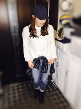 ふじっこ。さん（レディース・160cm）の冬コーディネート