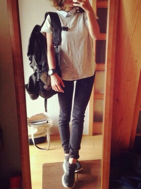 太田さん（レディース・154cm）の夏コーディネート