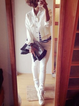 太田さん（レディース・154cm）の秋コーディネート