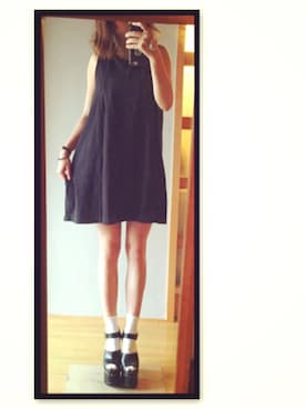 太田さん（レディース・154cm）の春コーディネート