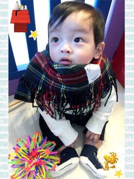 ☆RandM☆さん（キッズ・80cm）の冬コーディネート