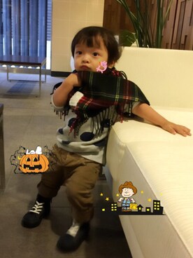 ☆RandM☆さん（キッズ・80cm）の秋コーディネート