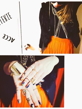 「MONKI」｜MAMECさん（レディース・170cm）の冬コーディネート