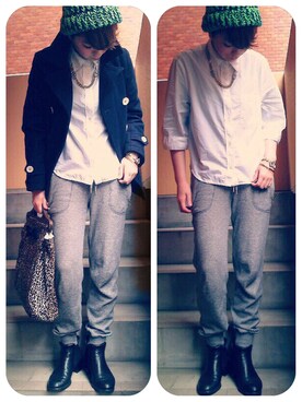 ピーターさんのコーディネート