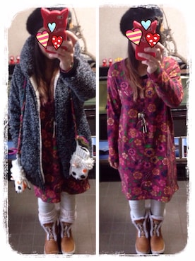 Ai♡myさん（レディース・160cm）の冬コーディネート