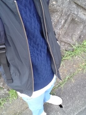 「JOURNAL STANDARD relume（ジャーナルスタンダード　レリューム）のアイテム（MA-1）」を使った、naoさん（メンズ・178cm）の秋コーディネート