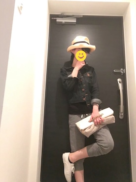 「RED CARD TOKYO（レッドカード）のアイテム（ジャケット/アウター）」を使った、Ashさん（レディース・156cm）の春コーディネート