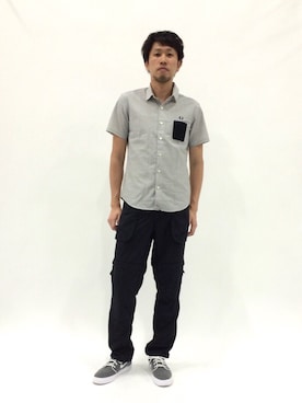 abuさん（メンズ・181cm）の春コーディネート