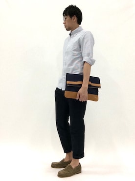 abuさん（メンズ・181cm）の春コーディネート