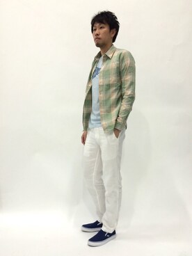 「SHIPS」｜abuさん（メンズ・181cm）の春コーディネート
