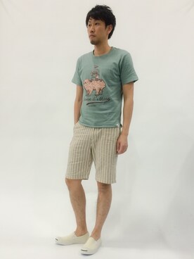 abuさん(メンズ・181cm)の春コーディネート