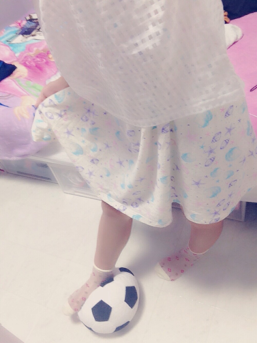 「WEGOのアイテム（シャツ/ブラウス、ホワイト系）」を使った、NATSUKIさん（レディース・151cm）の秋コーディネートの1枚目の写真
